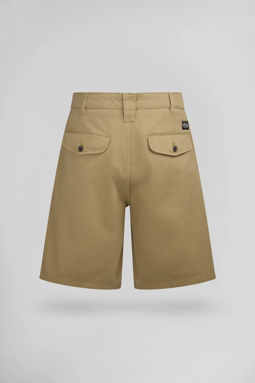Teddy Smith S-Eddy Chino Shorts Uomo Beige Cotone