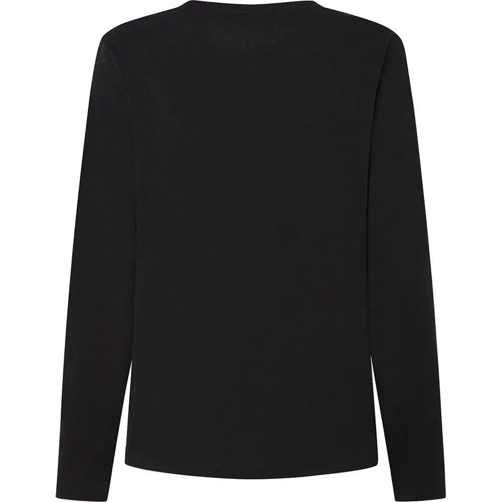 Pepe Jeans Fiore LS T-Shirt Donna Maniche Lunghe
