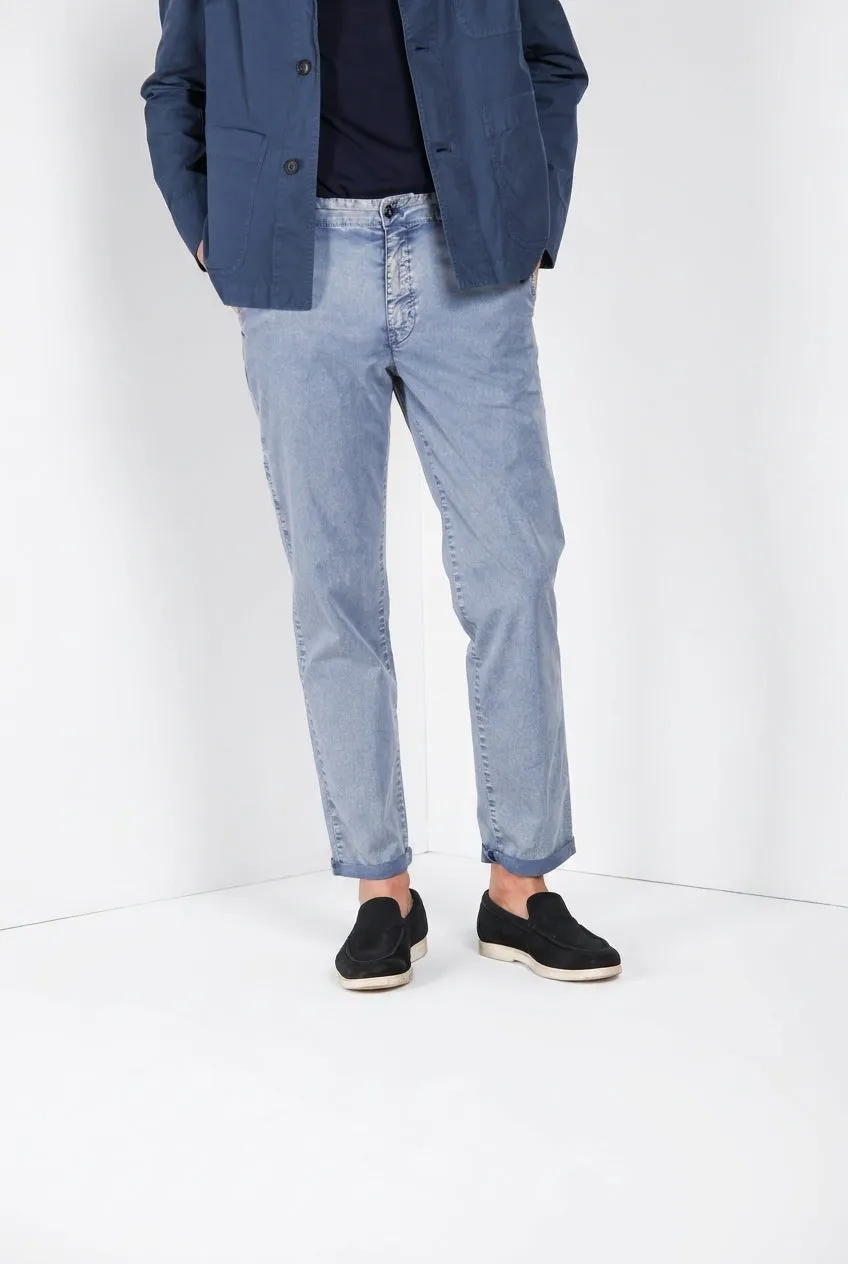 Mason's Madison M74 chino uomo indaco carrot