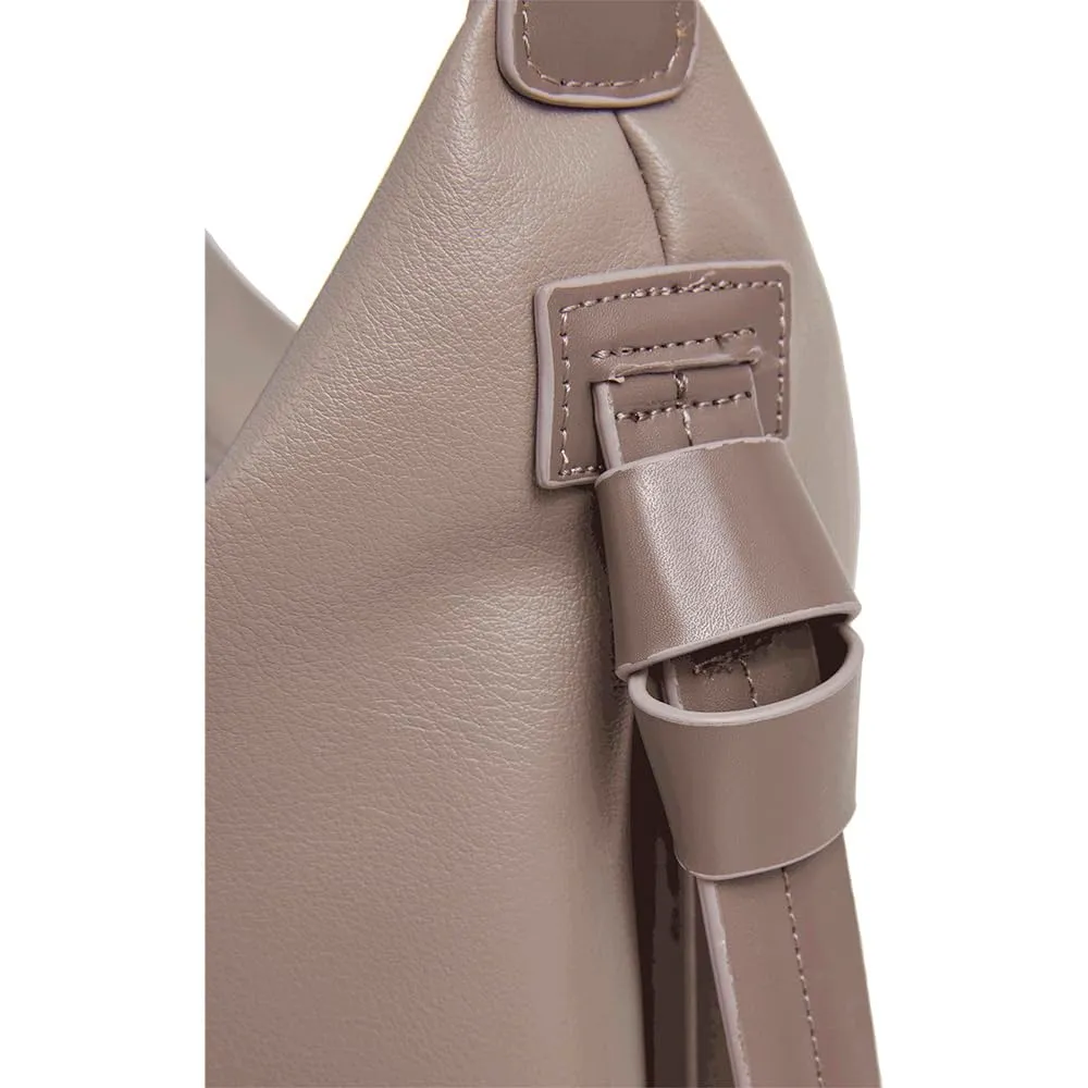 Pepe Jeans Caddy Code borsa donna grigia tracolla