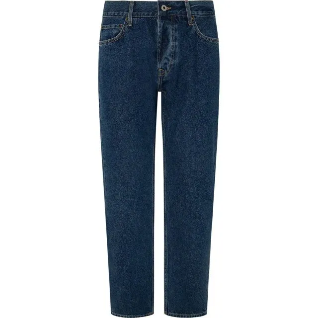 Pepe Jeans Byron Jeans Uomo 36W/30L Blu Dritto Rigido