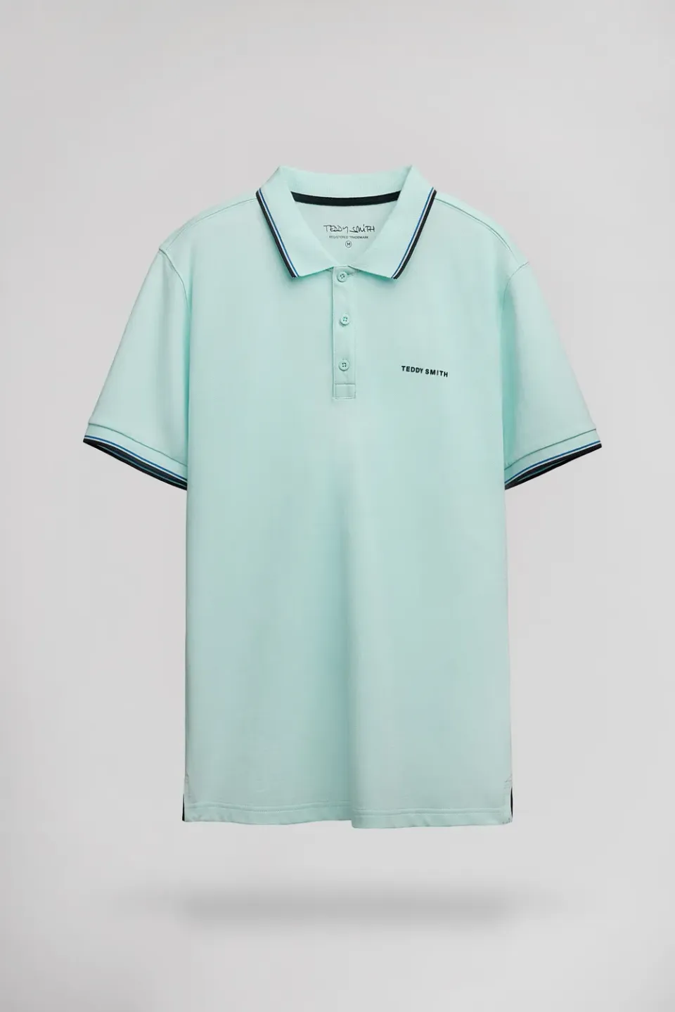 Teddy Smith Pasian 2 MC polo cotone bleach menthol uomo