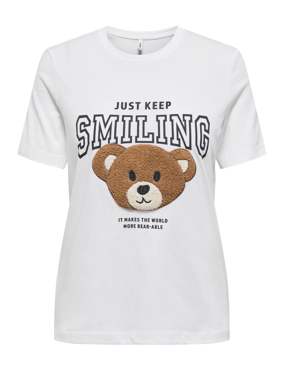 ONLY Onlteresa Life Teddy Top Jersey Nero