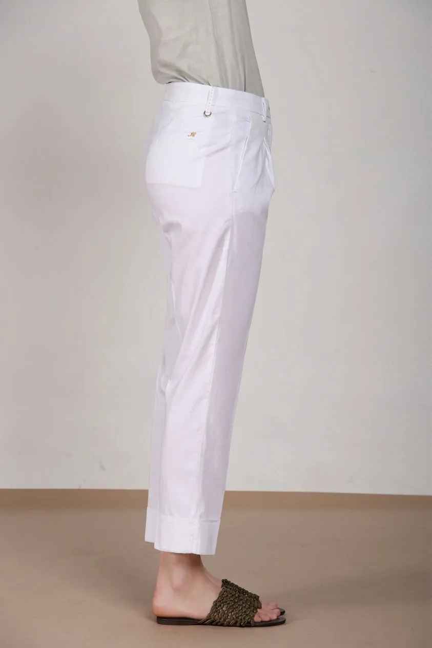 Mason’s New York Carrot pantalone chino donna bianco carrot
