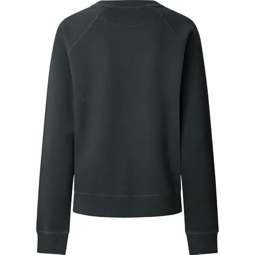 Pepe Jeans Lupita felpa donna M nera girocollo