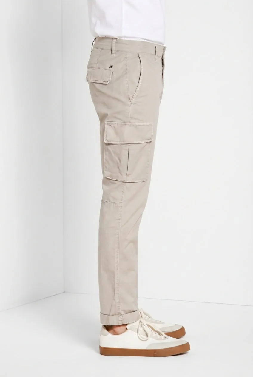 Mason's Chile Regular pantalone cargo grigio regular