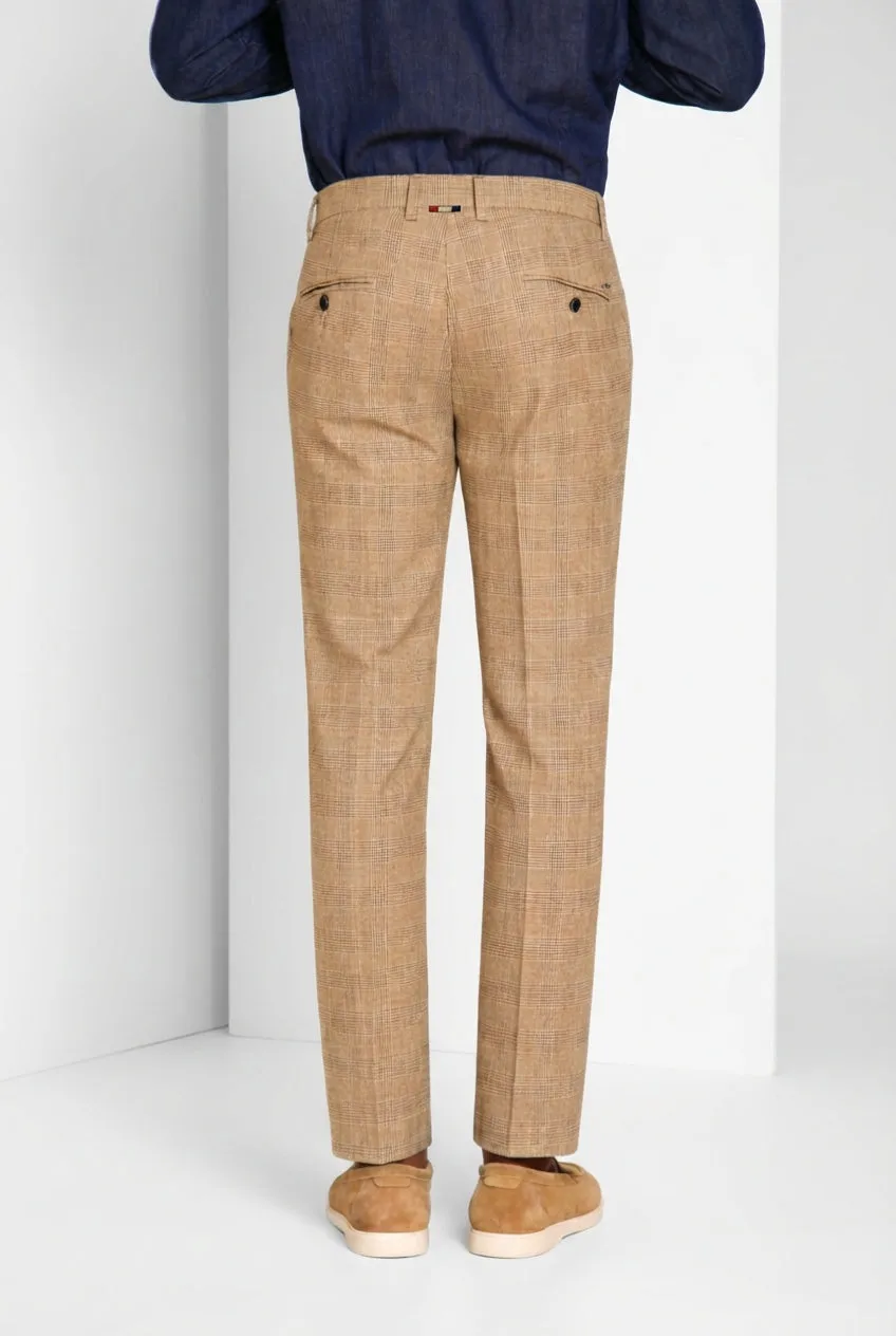 Mason's Torino chino uomo rosa chiaro slim galles