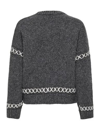 Only Onlamanda pullover donna XL maglia lavoro a maglia