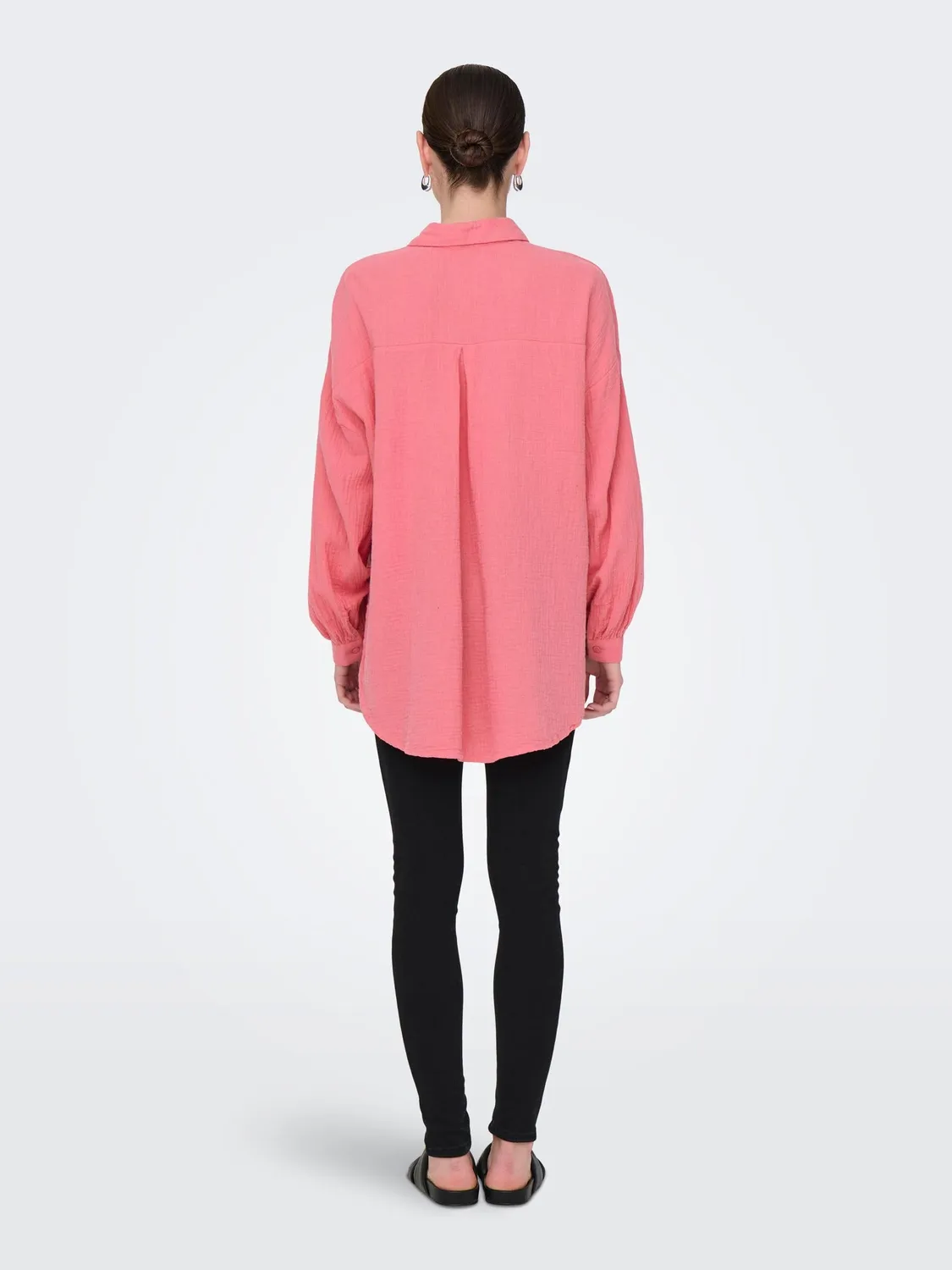ONLY Onlthyra Camicia Donna Sun Kissed Coral viscosa
