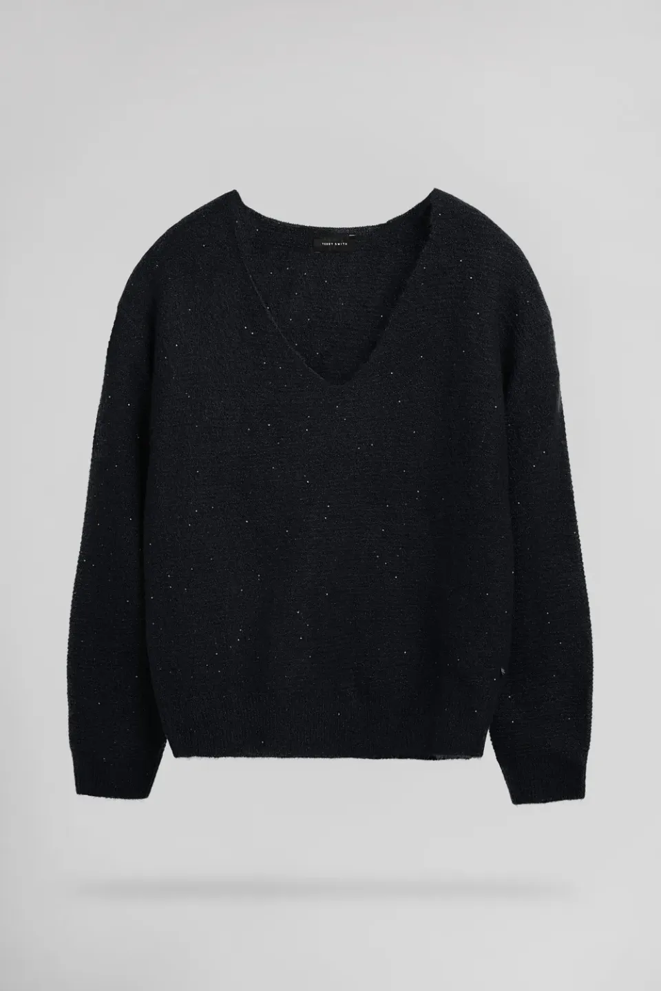 Teddy Smith P-Rachel pull donna dark navy scollo V