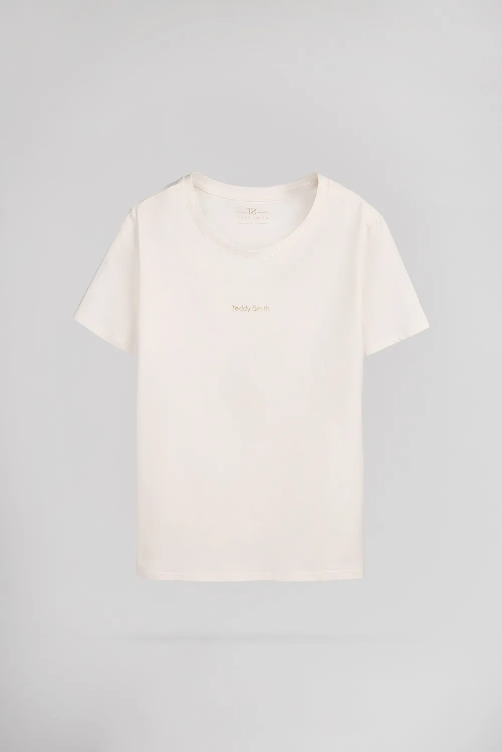 Teddy Smith T-Ribelle MC t-shirt bianco cotone