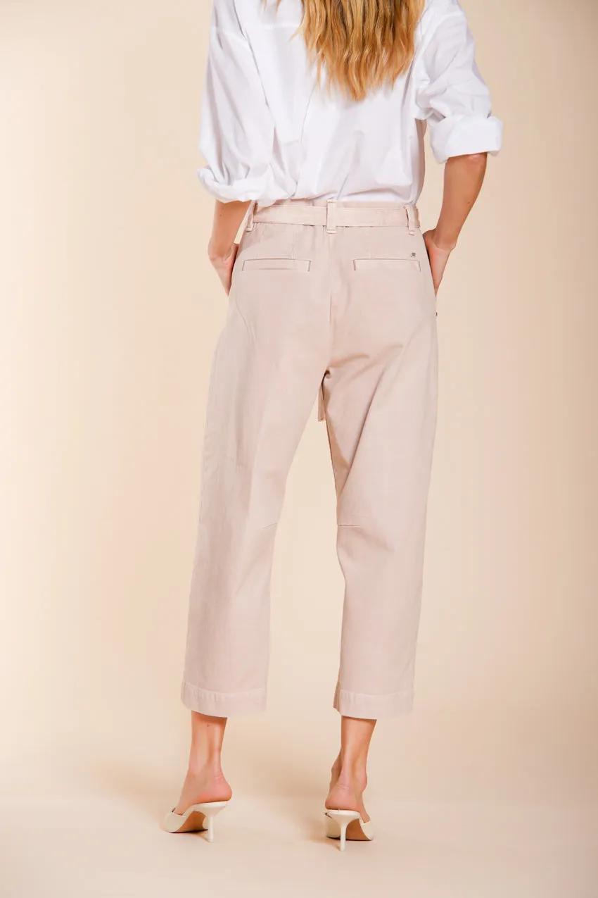 Mason's Vivienne City chino donna rosa balloon fit