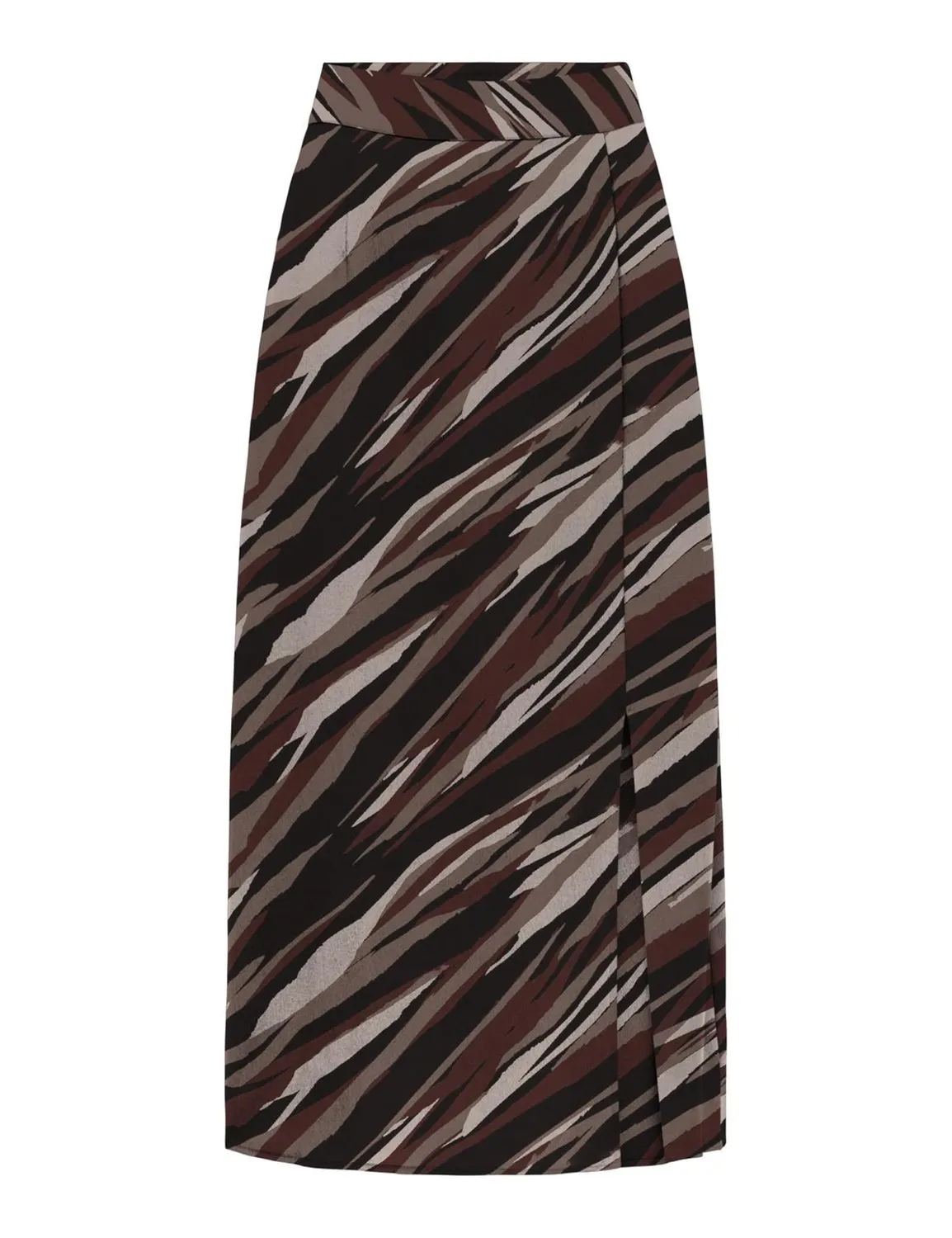 Only Onlnova Life Vis Piper Slit Skirt AOP gonna donna S