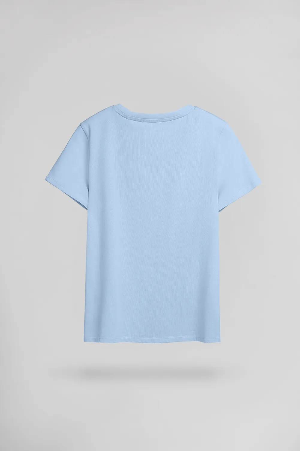 Teddy Smith T-Ribelle MC T-Shirt Donna Azzurro Cotone