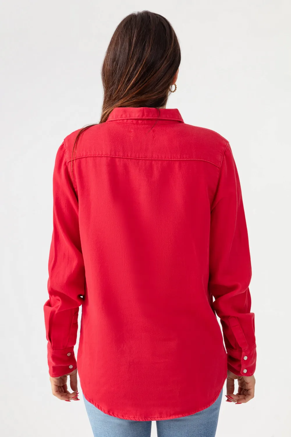 Acquaverde Clyde camicia rosa indien western