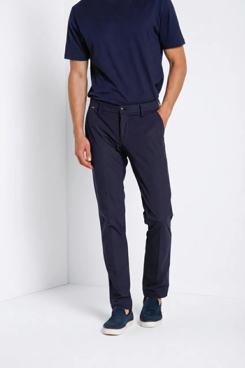 Mason's Milano Dynamic Chino Jogger Blu Navy Tecnico