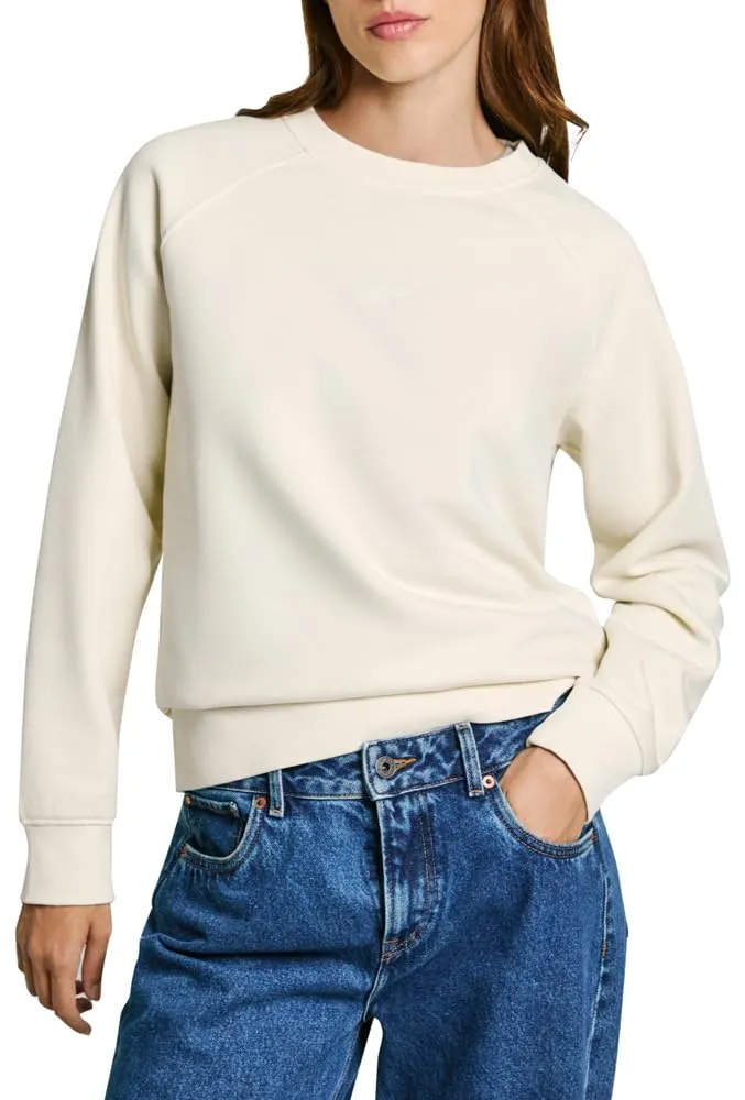 Pepe Jeans London Felicity Felpa Donna Girocollo Manica Lunga