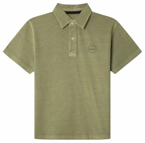 Pepe Jeans Logan polo bambino 10 anni arancione lavato