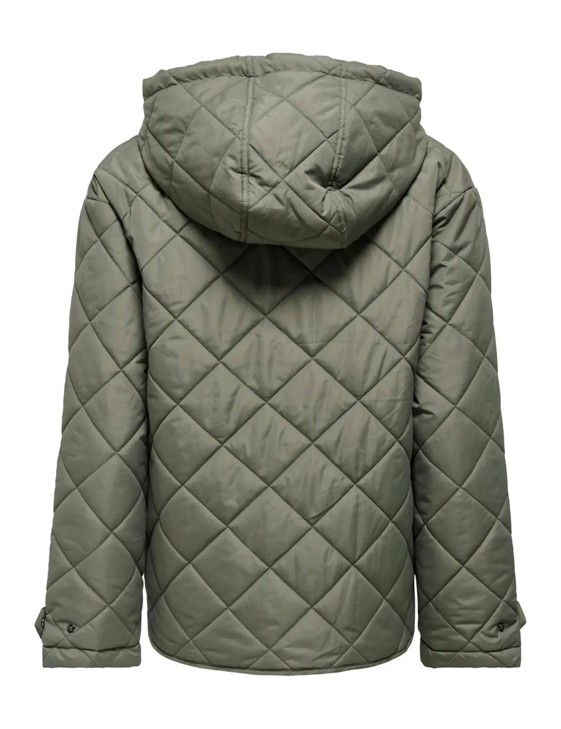 ONLY Onljuliet Quilted Hood giacca trapuntata XS oliva