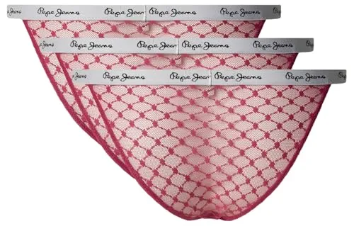 Pepe Jeans Bikini Donna Microfibra Rete Logo