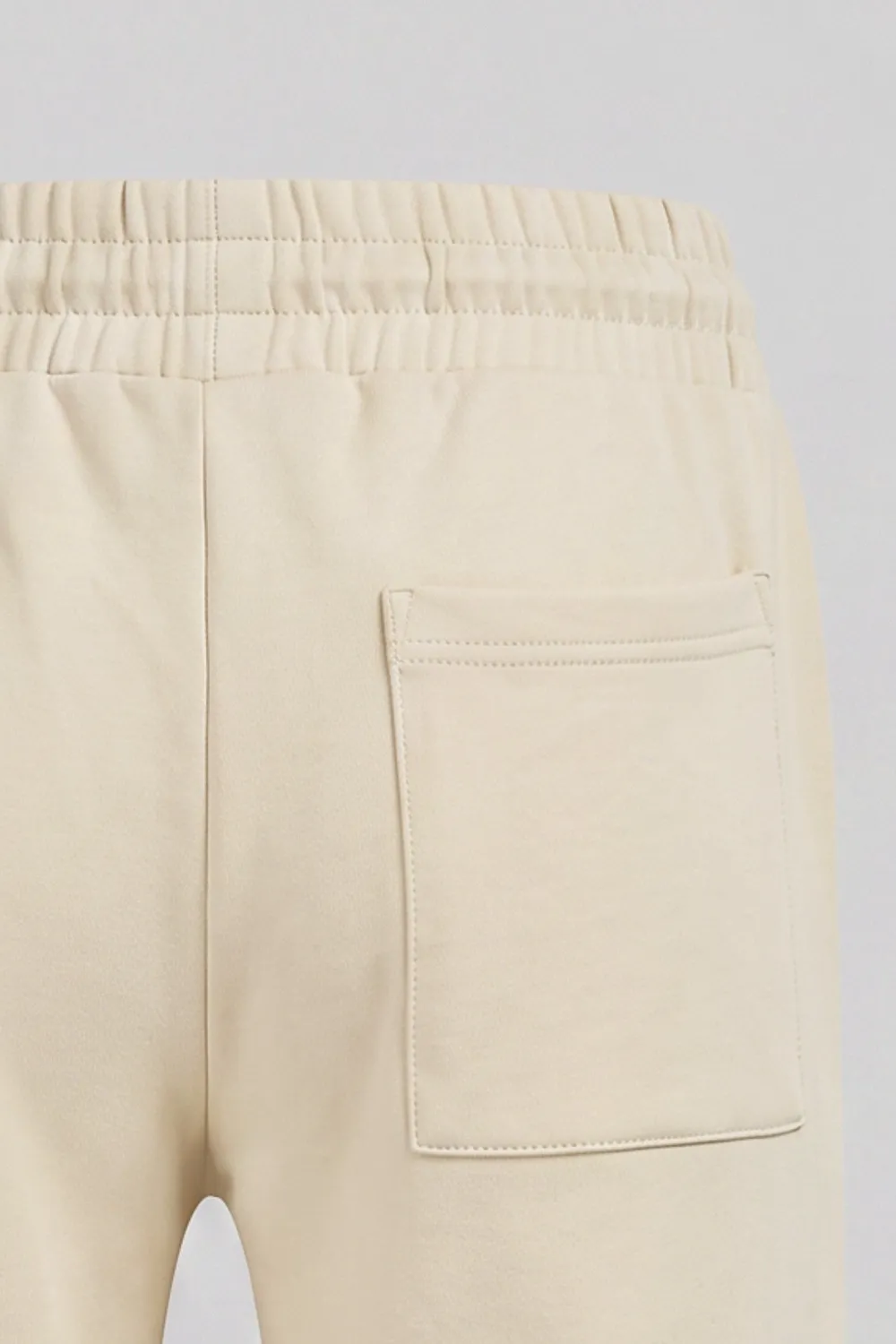 Teddy Smith P-Company Jr Pantalone Tuta Crema Slim