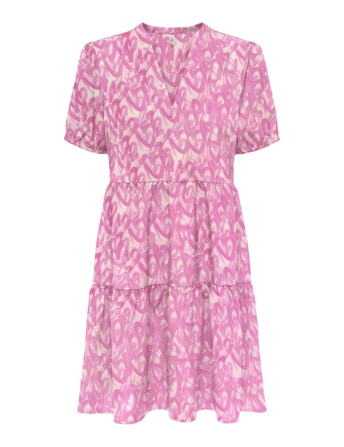 ONLY Onlnova Life S/S Thea Dress AOP Ptm vestito maniche corte