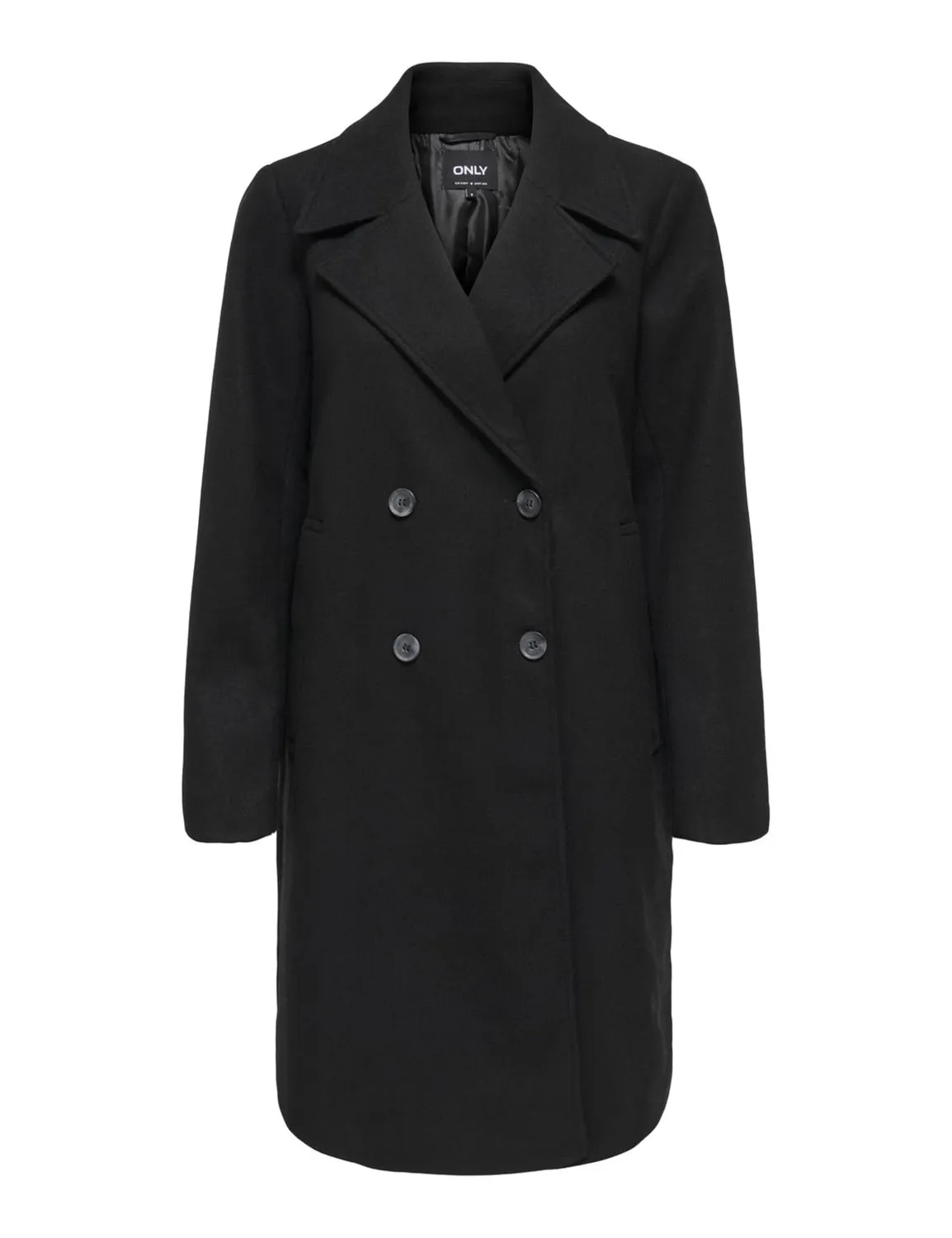ONLY Onladina Life Cappotto lungo tinta unita