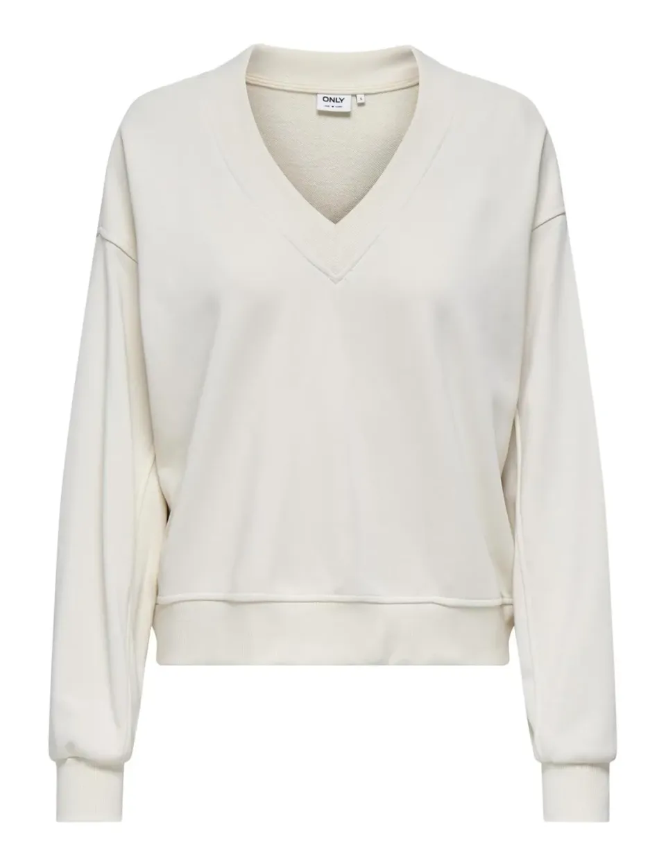 ONLY Onlbella Felpa Donna M scollo a V leggera