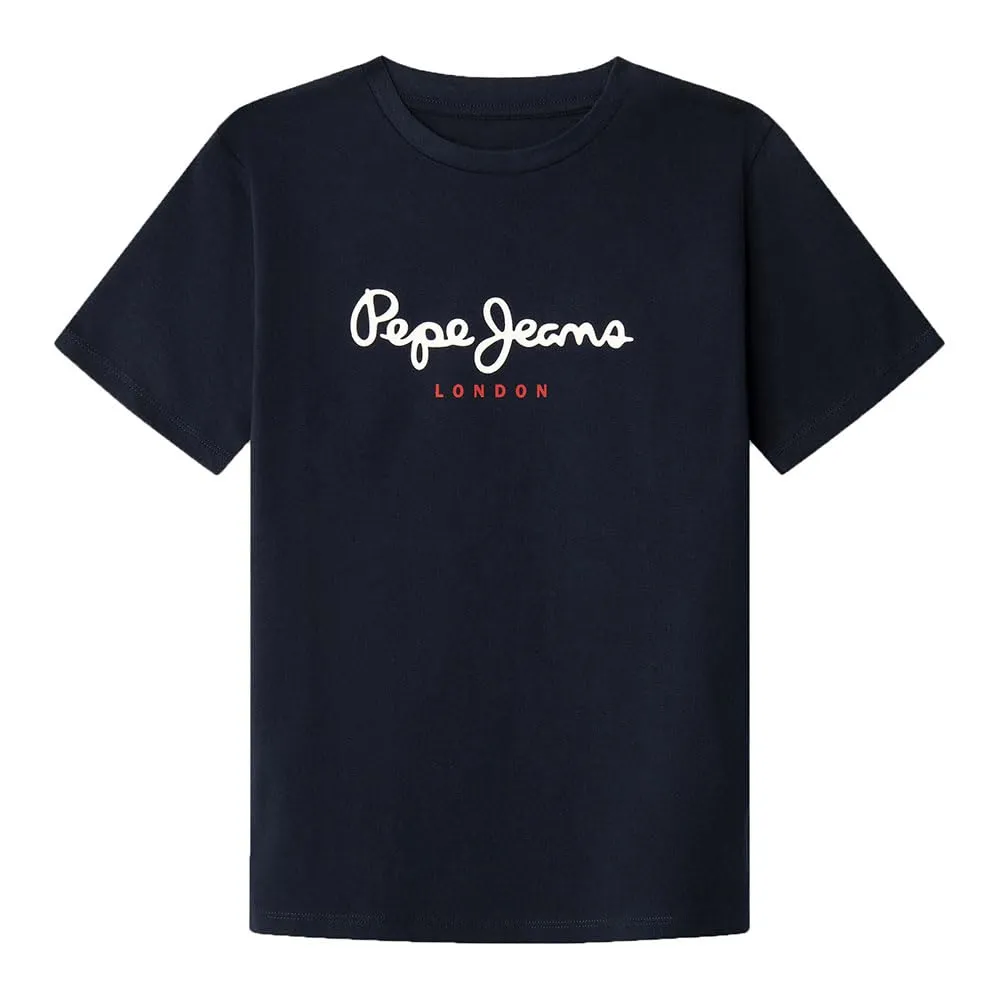 Pepe Jeans New Art T-Shirt maglietta bambino logo stampato