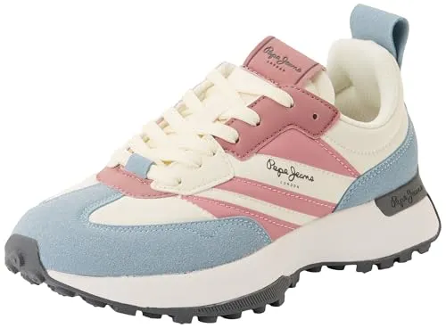 Pepe Jeans W Stripes Sneakers Donna 36 EU Rosa