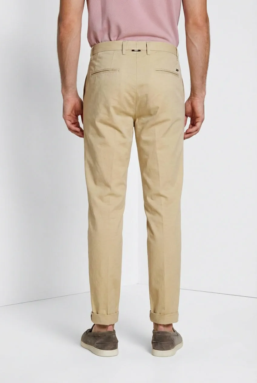 Mason's Boston chino uomo grigio perla relaxed fit