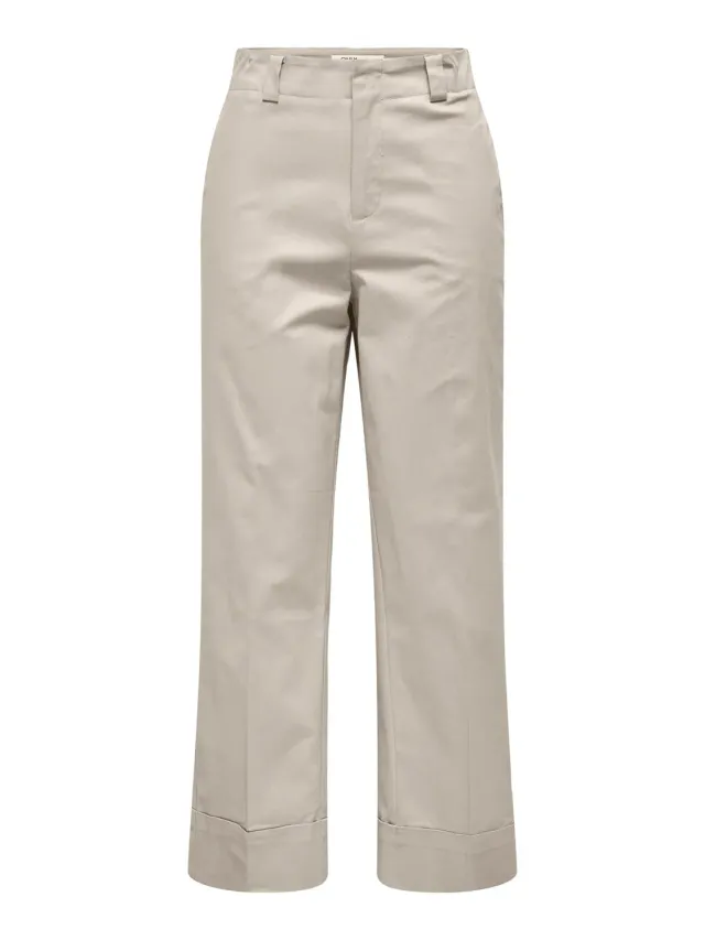 ONLY Onlrosalie HW Crop Chino Pant pantalone chino crop