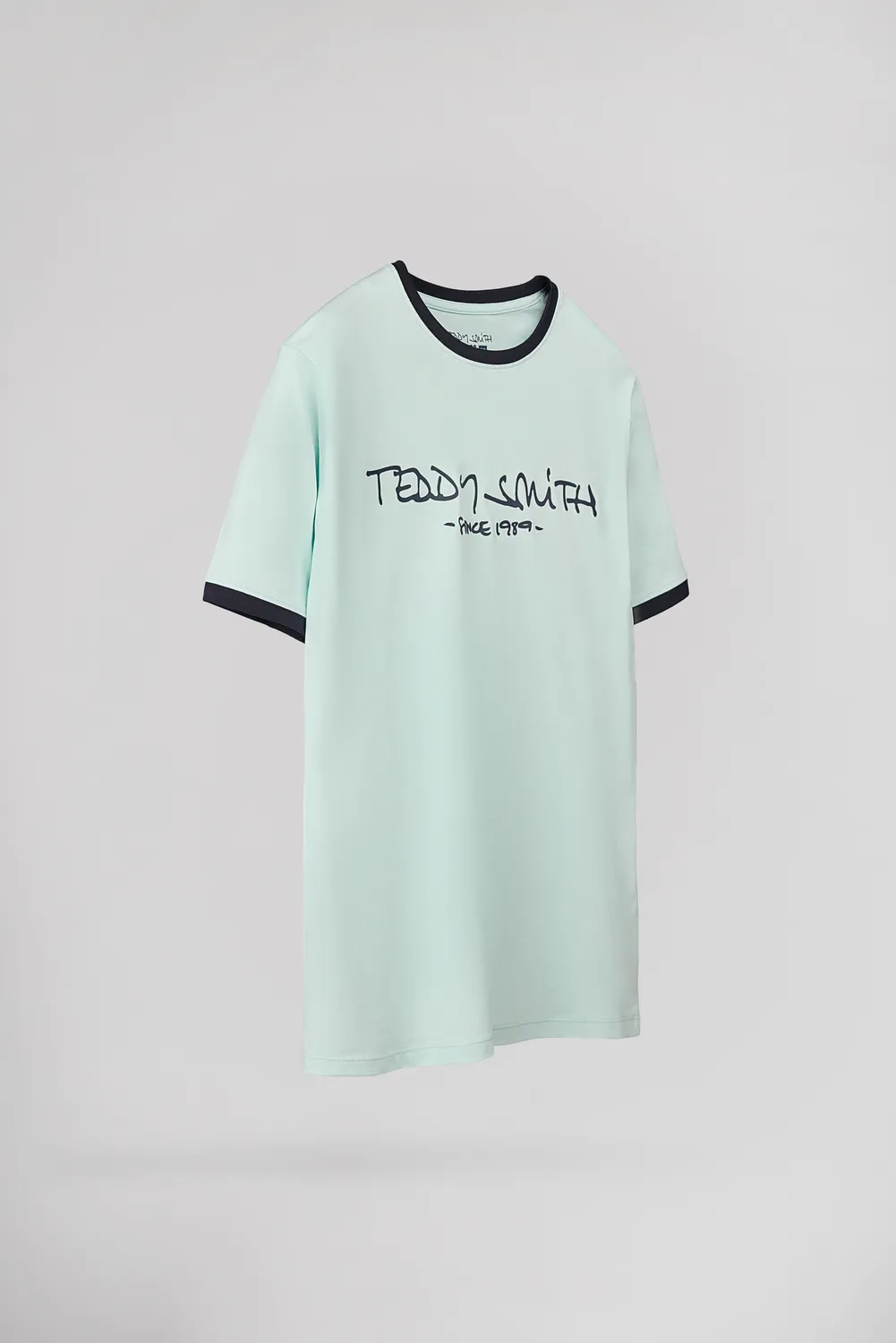Teddy Smith Ticlass maglietta uomo menthol cotone