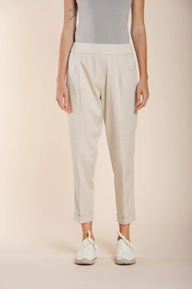 Mason's Easy Jogger chino donna latte relaxed