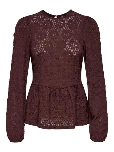 ONLY ONLGIAVANNA Top Peplum Donna Vita Segnata