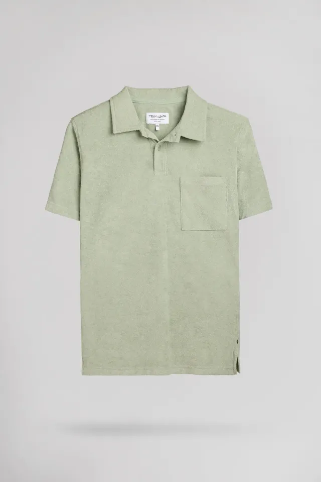 Teddy Smith P-Bobbles MC JR Polo Bambino Iceberg Green Spugna