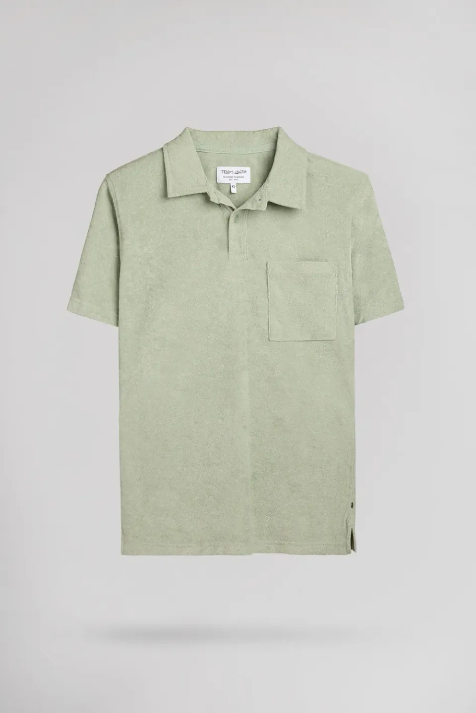 Teddy Smith P-Bobbles MC JR Polo Bambino Iceberg Green Spugna