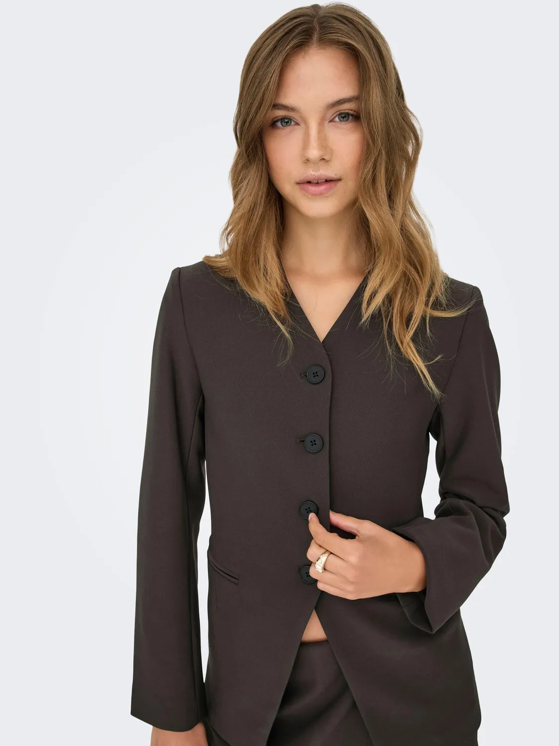 ONLY Onllamina Life blazer donna nero L/S fit