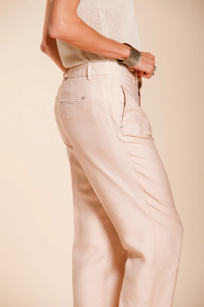 Mason's Linda Summer chino donna rosa relaxed lyocell