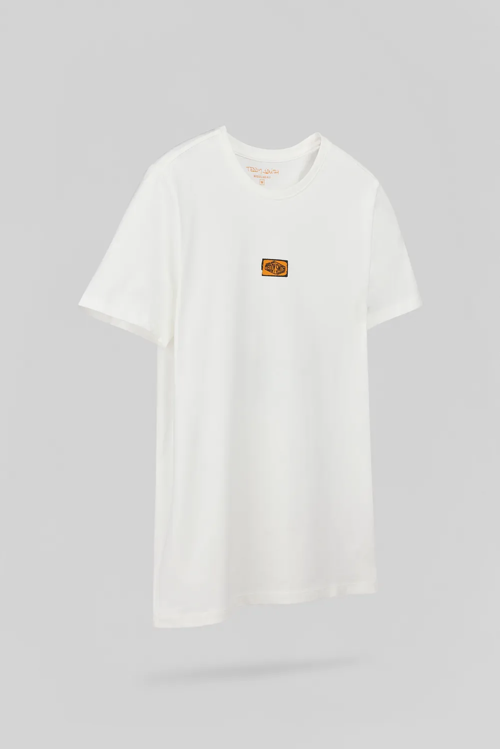 Teddy Smith T-Bear MC t-shirt uomo middle white orso