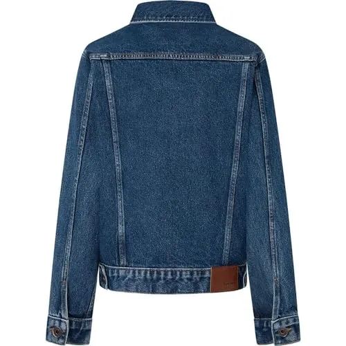 Pepe Jeans Giacca Jeans Donna Blu XXS Lavaggio Pietra