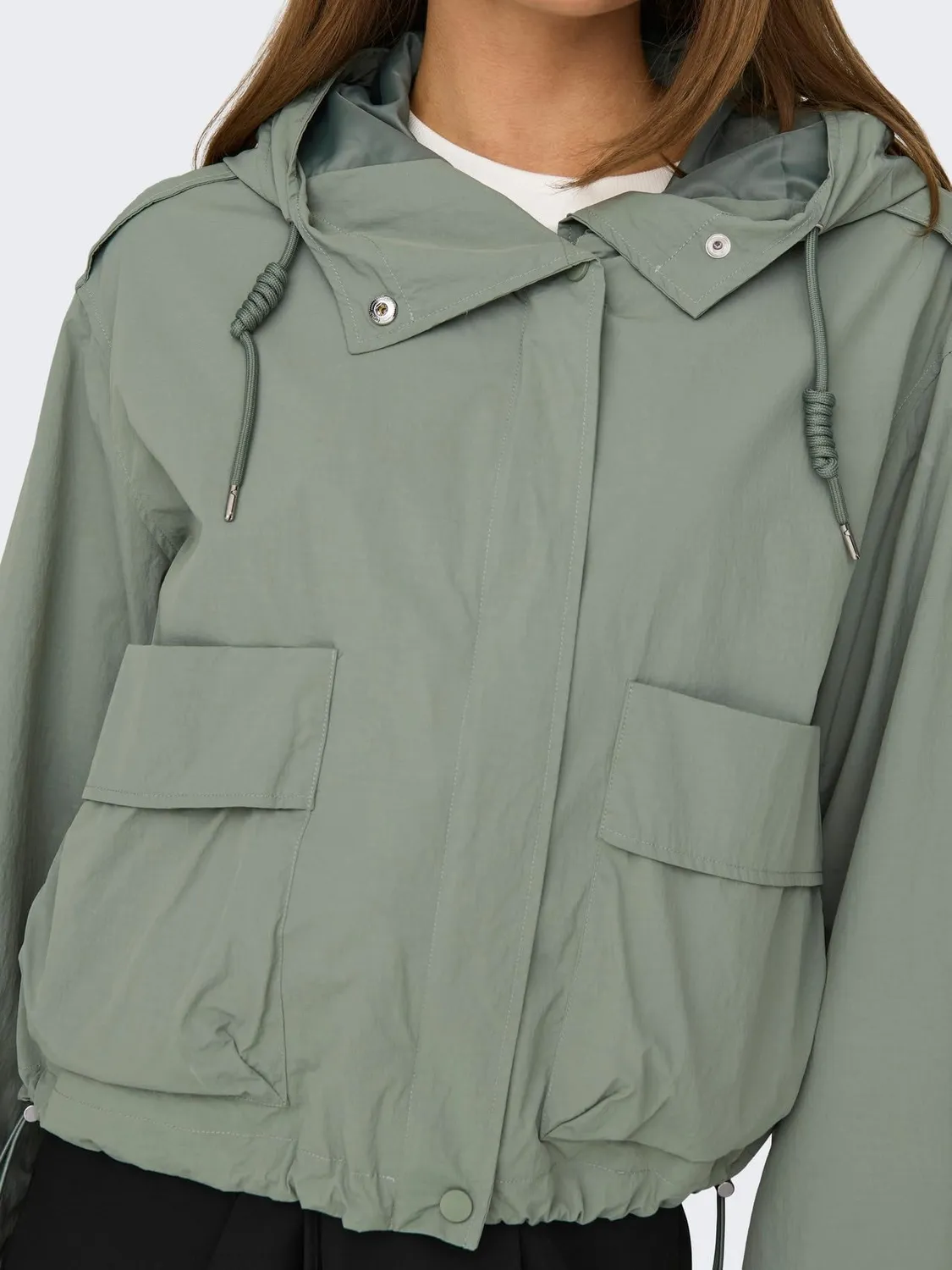 ONLY Onlmamba Cc Otw parka corto donna XL verde