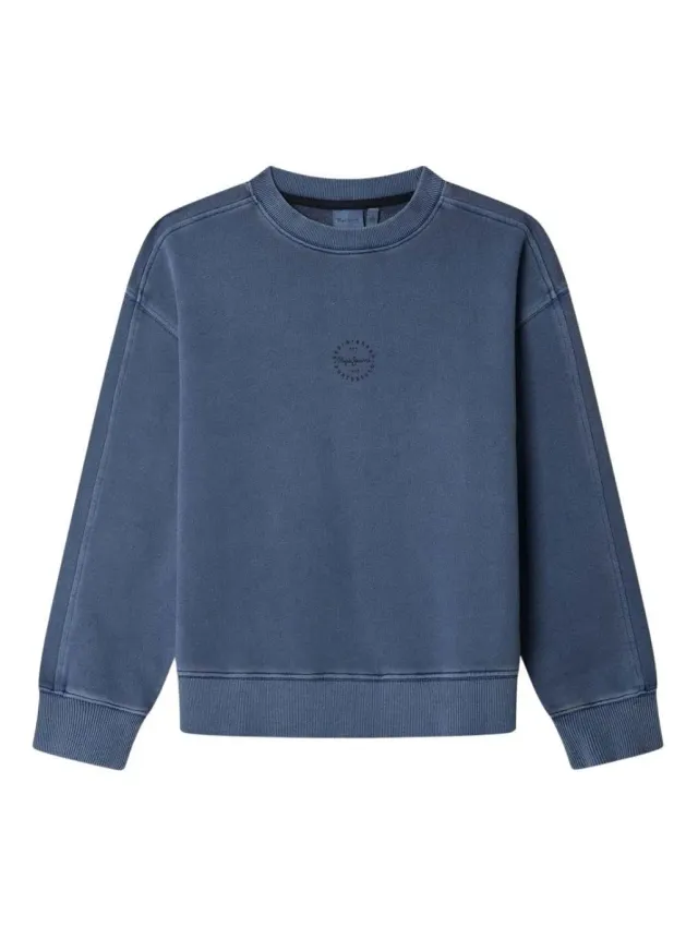 Pepe Jeans William Crew felpa bambino beige 16 anni