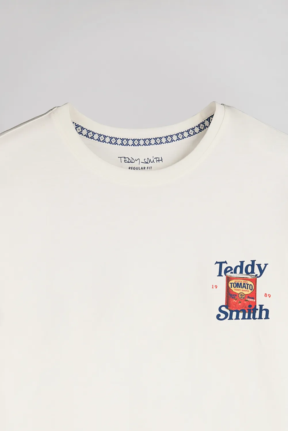Teddy Smith T-Tomato Mc t-shirt uomo bianca