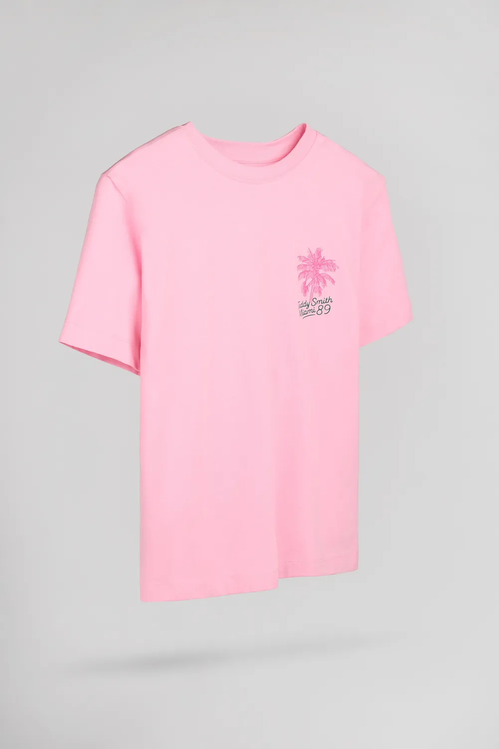 Teddy Smith T-Luciene MC JR t-shirt Rose Bonbon bimba