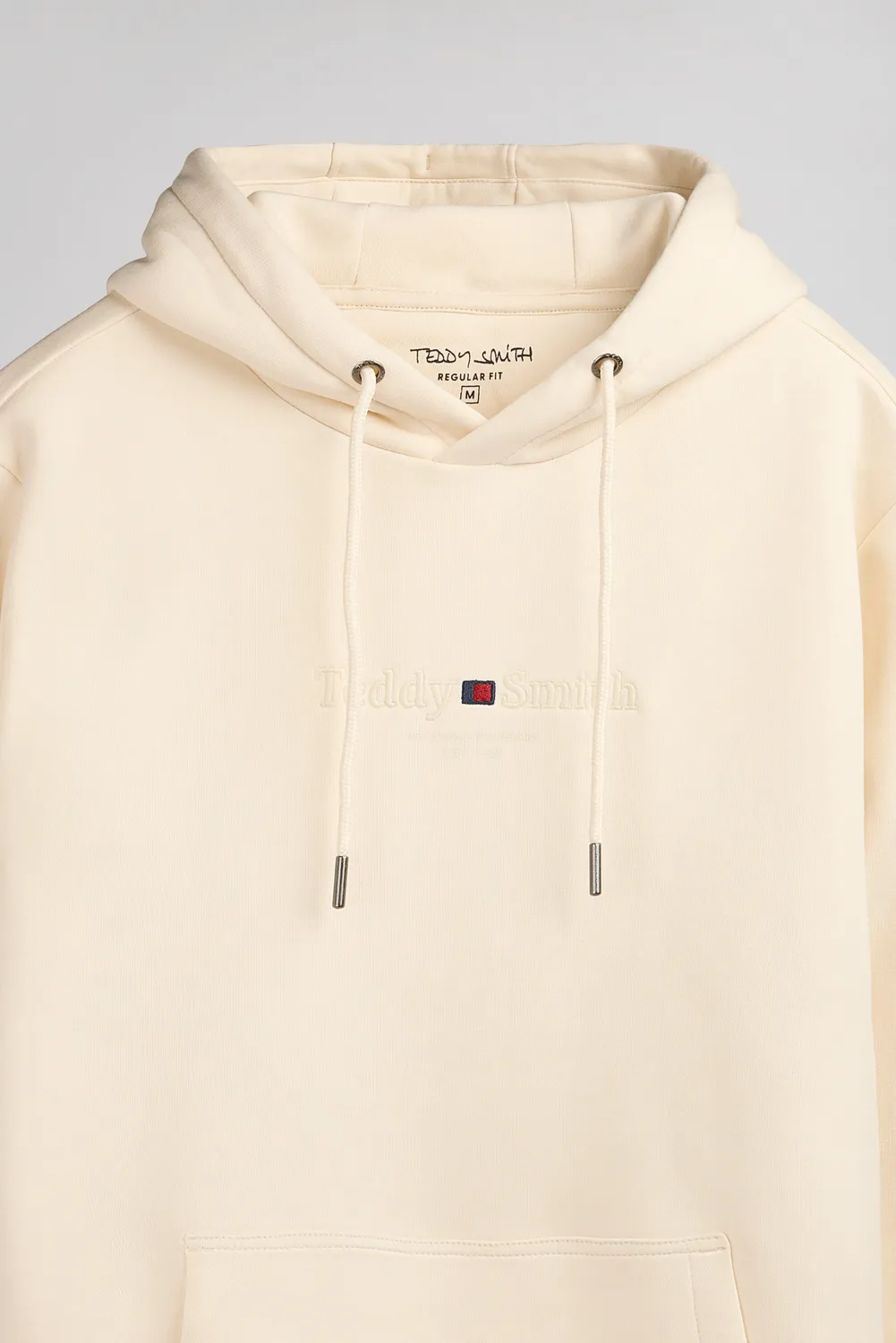 Teddy Smith S-Jim Hoody felpa cappuccio naturel uomo