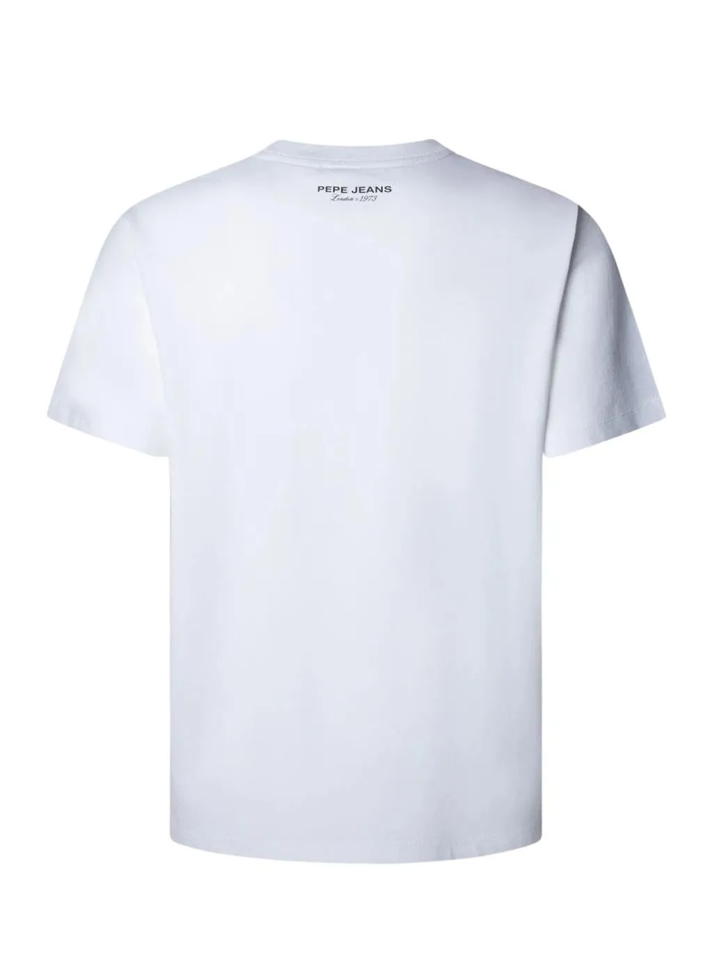 Pepe Jeans Maverick Tee T-Shirt Uomo M Bianca Cotone