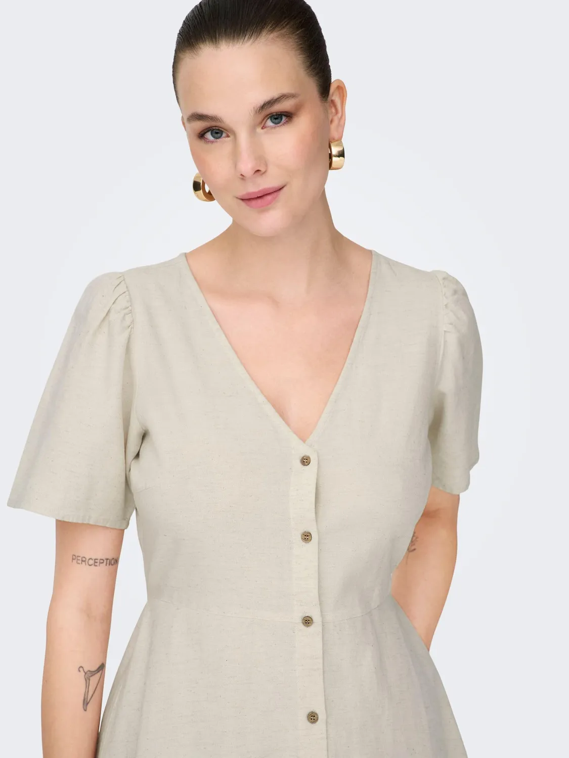 ONLY ONLVITA Vestito Corto Falcon leggero