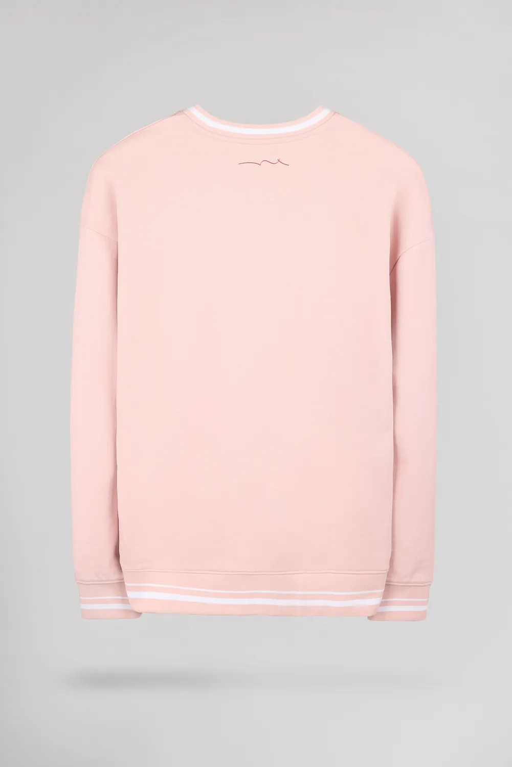 Teddy Smith S-House RC Felpa girocollo Rose Pastel french terry