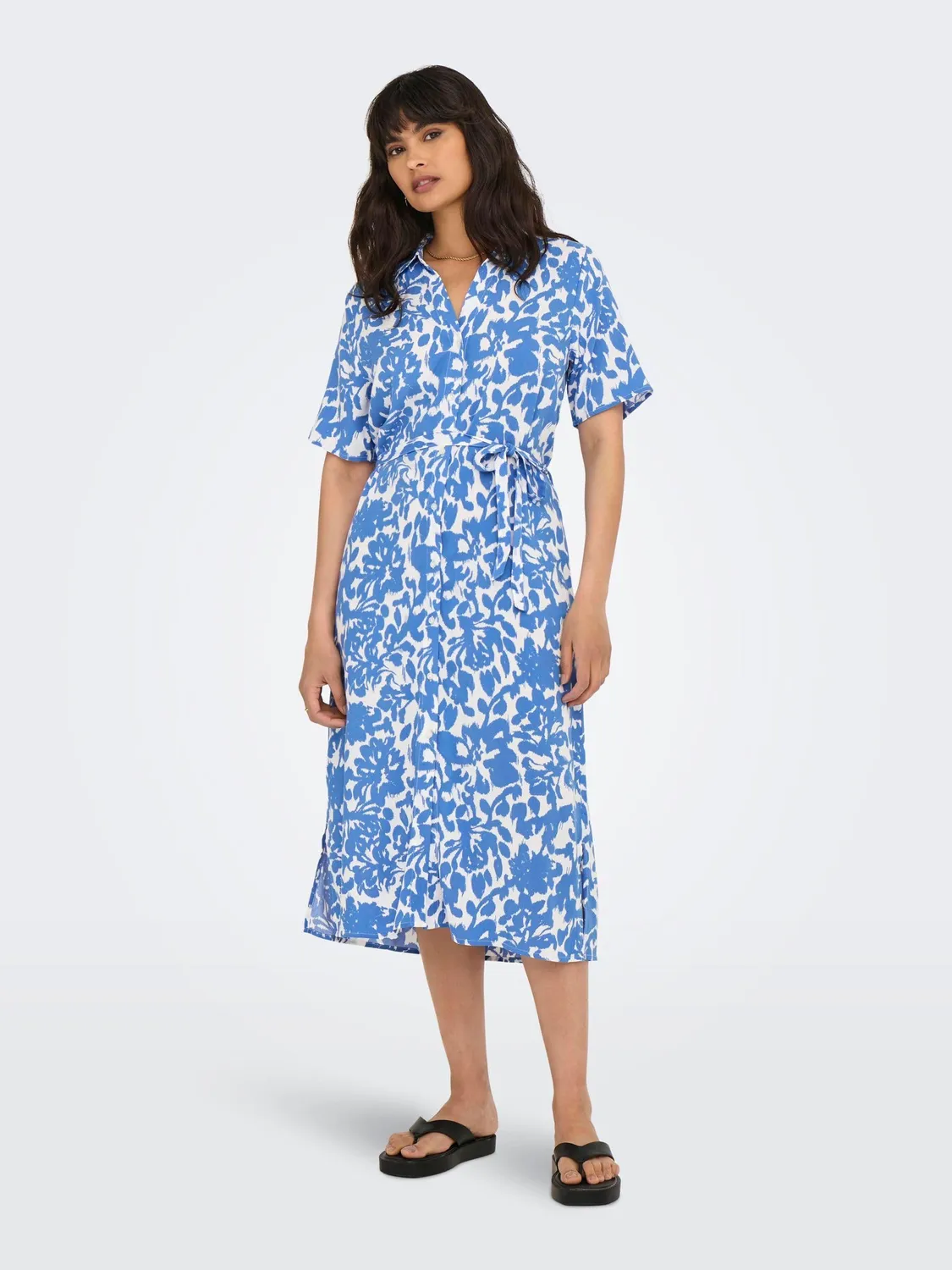 ONLY Asmin vestito midi S svasato